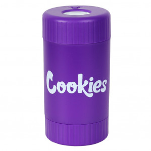Баночка 4в1 Cookies с гриндером, фиолетовый