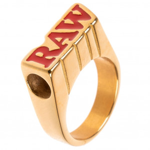 Золотое кольцо RAW, размер 7, 18мм