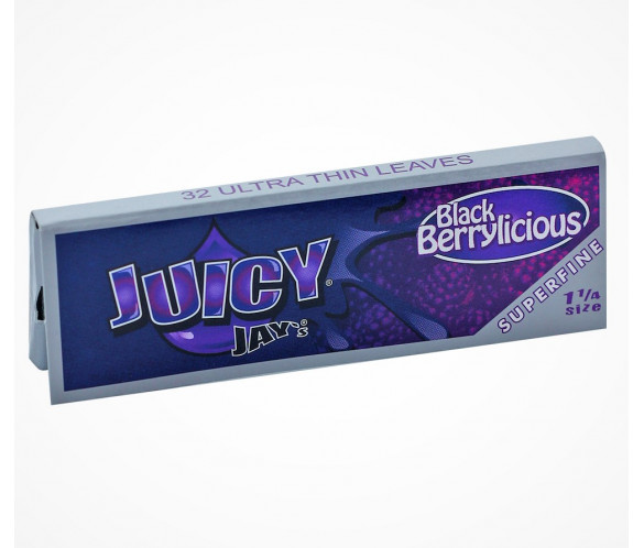 Бумажки Juicy Jay's FINE — BLACKBERRYLICIOUS 1¼