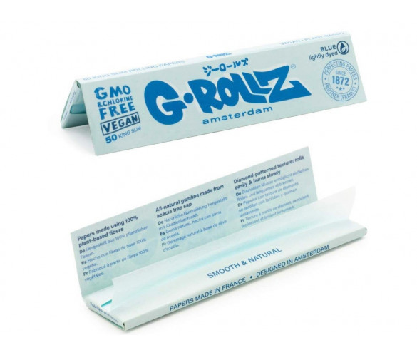 Бумажки G-ROLLZ | Lightly Dyed Blue