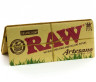Бумажки с фильтрами и полянкой RAW — Artesano Organic King Size Slim