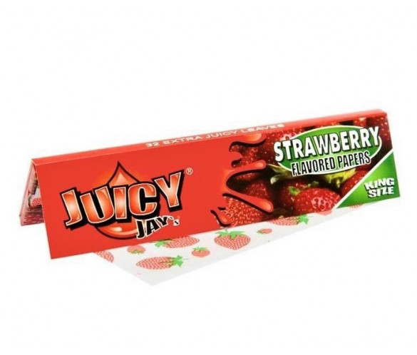 Бумажки Juicy — Strawberry King Size