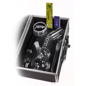 Бонг Dude "Double Bubble Glass" S
