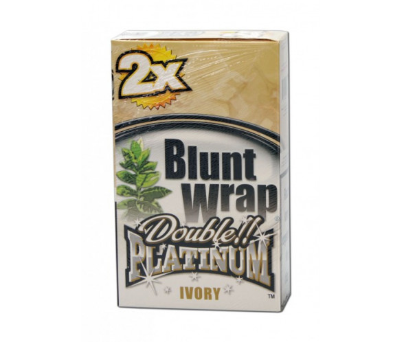 Бланты Blunt Wrap Platinum double IVORY