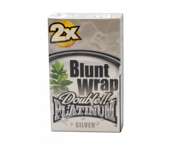 Бланты Blunt Wrap Platinum double SILVER