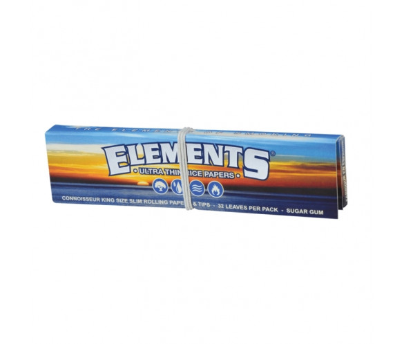 Бумажки c фильтрами Elements — Connoisseur Slim King Size