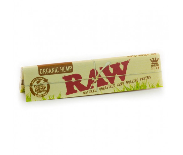 Бумажки RAW — Organic Hemp King Size Slim