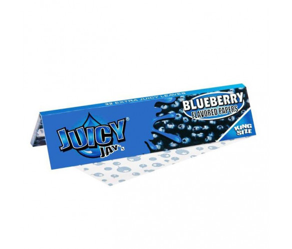 Бумажки Juicy "Blueberry" King Size