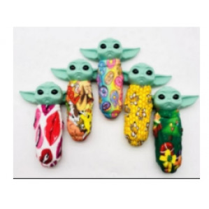 Силиконовая трубка Baby Yoda